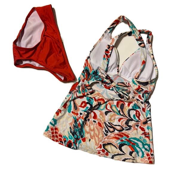 NWOT Perry Ellis Swim Wear, Multi Colors, Size XS - Picture 2 of 4